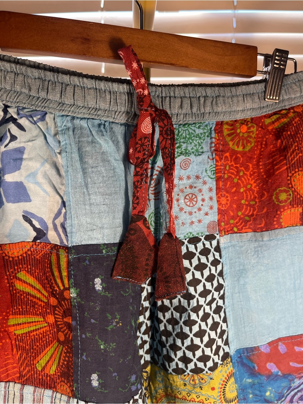 Patchwork Multi-Pattern Women’s Board Shorts - Multi - Picture 3 of 4